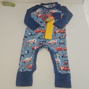 Blue and Red Kids One Piece Bamboo